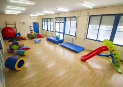 Sala de psicomotricidad Colegio Pablo Montesino instalaciones