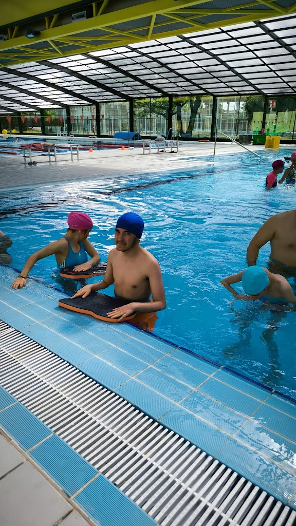 Alumnos piscina colegio Pablo Montesino